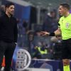 Arsenal boss Mikel Arteta complains about two ‘obvious’ mistakes from referee in Inter Milan loss