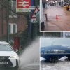 Storm Bert causes chaos as Britain hit by widespread flooding with motorists left stranded