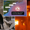 State of emergency declared as ‘battle of ice and fire’ will ravage America with some of the ‘worst winter storms and wildfires in history’