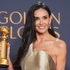 Demi Moore’s popcorn speech, and A-list put-downs – Golden Globes key moments | Ents & Arts News