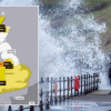 Met Office issues five New Year warnings as downpours bring 198 flood alerts