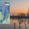 Freezing fog engulfs Britain after -18C plunge as amber alerts for cold to last another three days